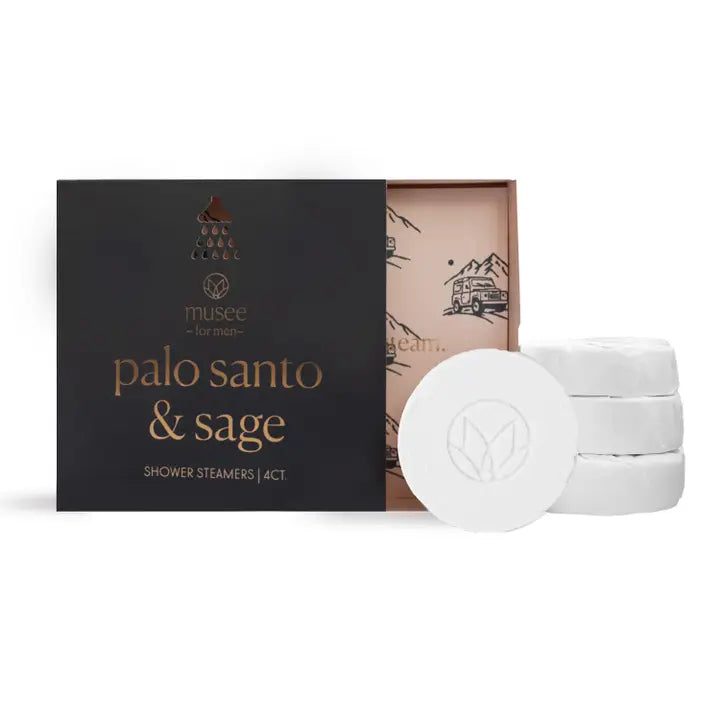 Palo Santo & Sage Shower Steamers - Zinnias Gift Boutique