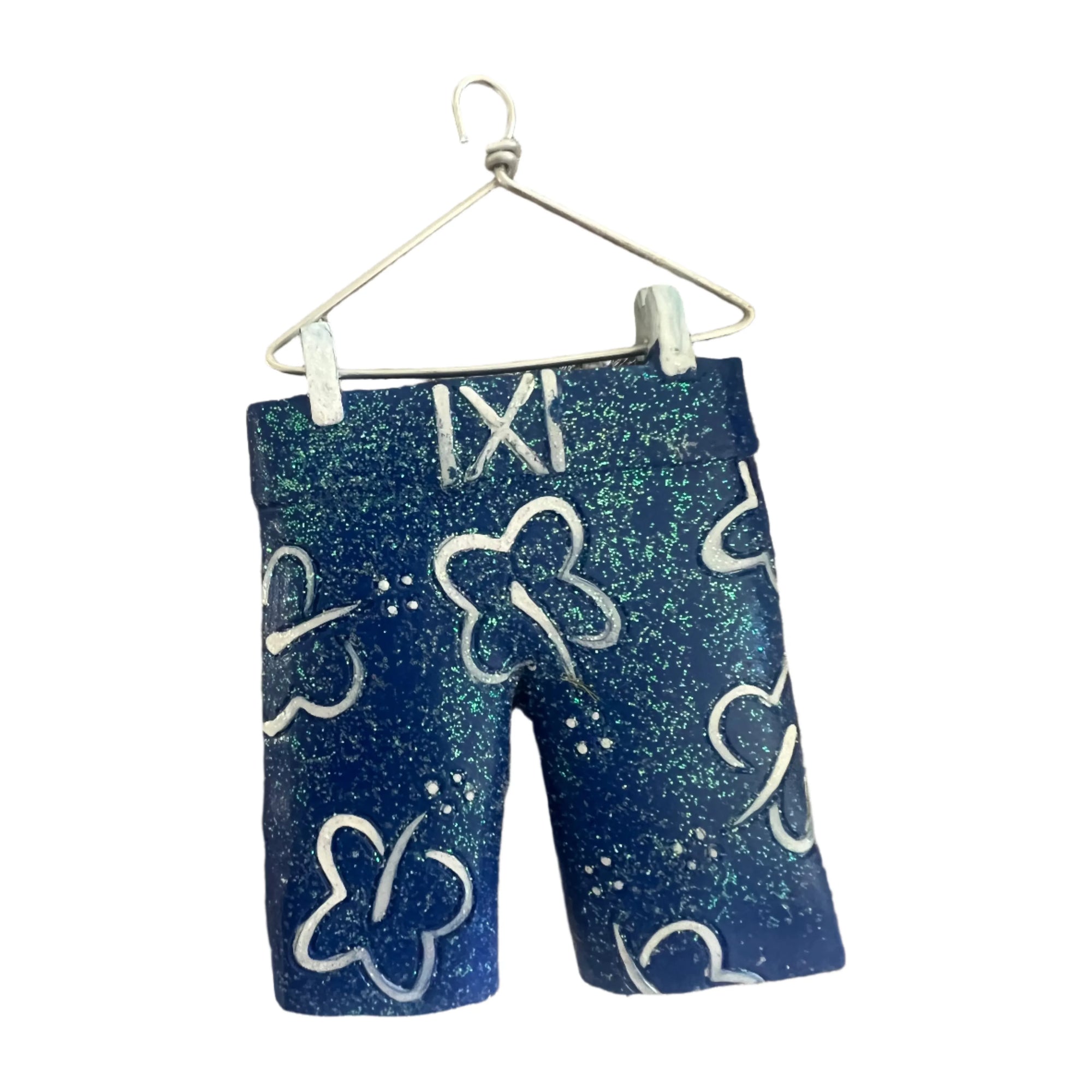 Hawaiian Aloha Shorts Ornament - Zinnias Gift Boutique