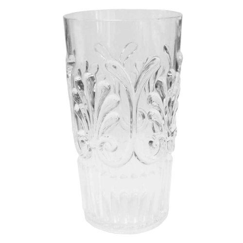 Poly Carb Ice Tea Glass Clear - Zinnias Gift Boutique
