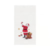 Santa and Cardinal Towel - Zinnias Gift Boutique