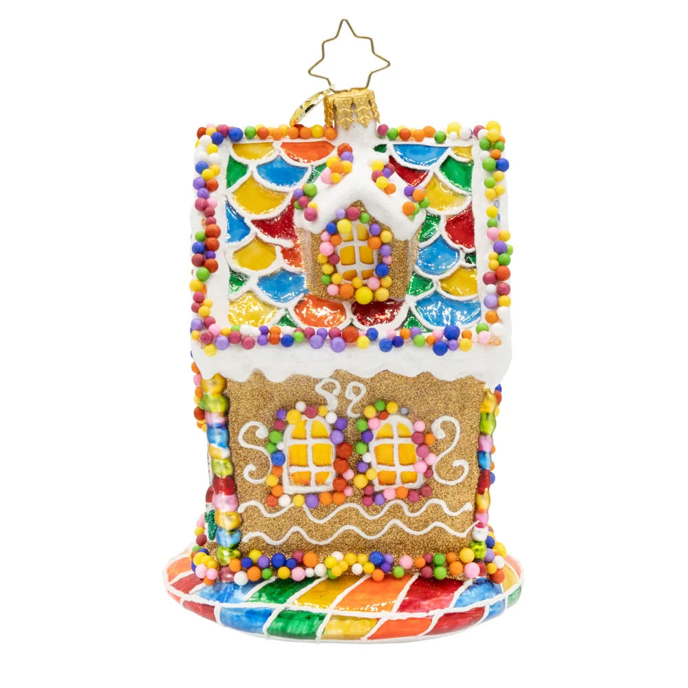 Lollipop Lane House Radko - Zinnias Gift Boutique