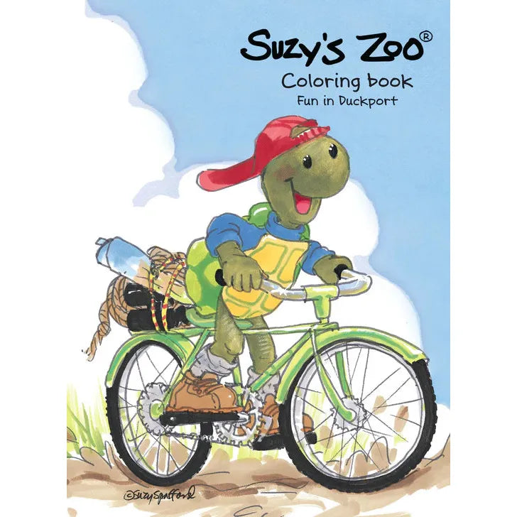 Suzy's Zoo Coloring Book Fun In Duckport - Zinnias Gift Boutique