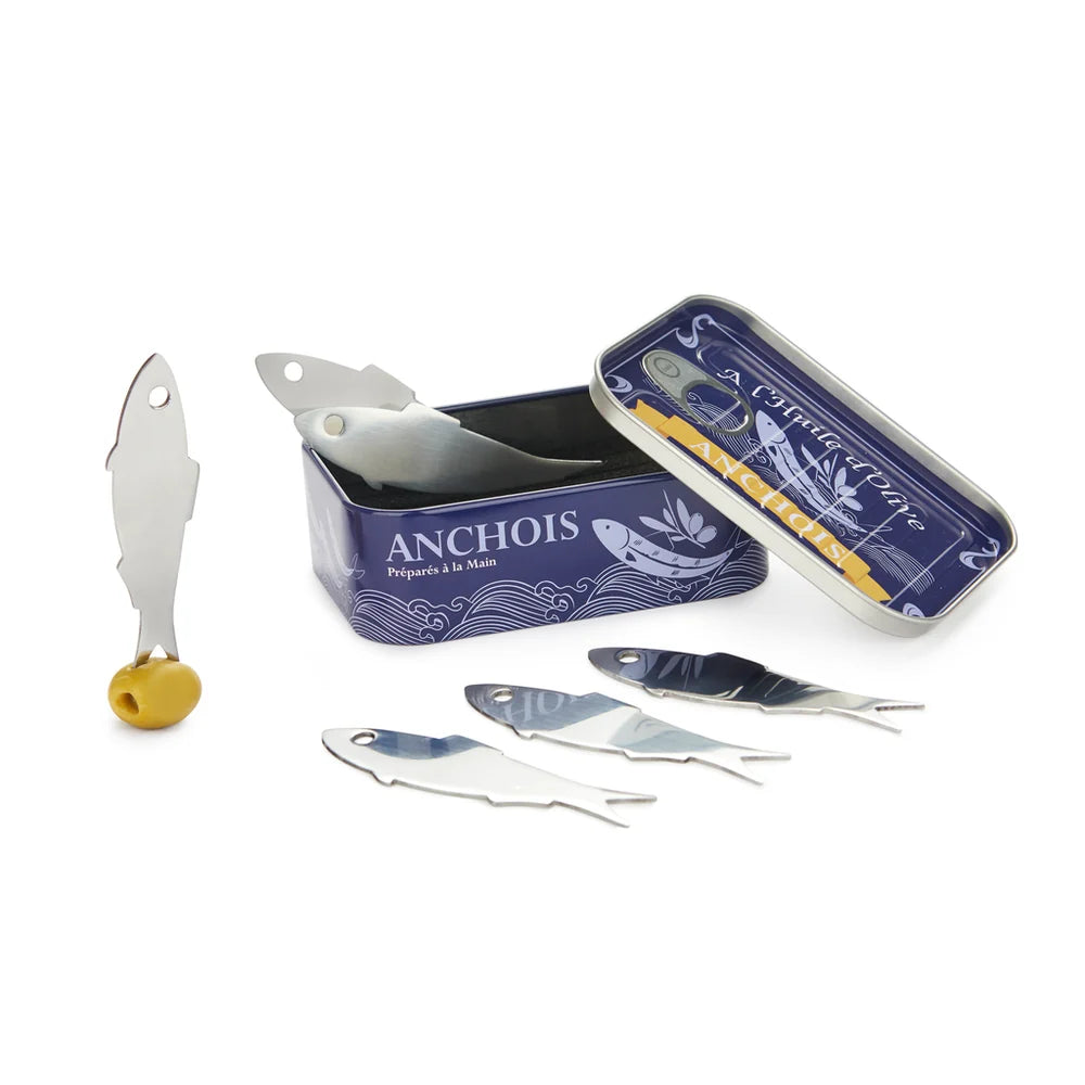 Snack Forks in Tin