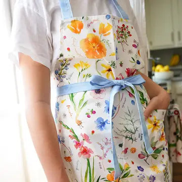 Apron 100% Cotton - Zinnias Gift Boutique