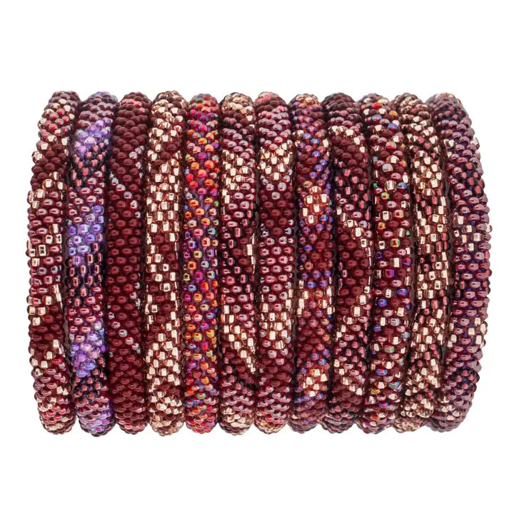 Original Roll-On® Bracelet - Bordeaux - Zinnias Gift Boutique