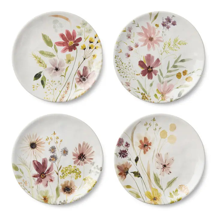 Wildflower Salad Plate - Zinnias Gift Boutique