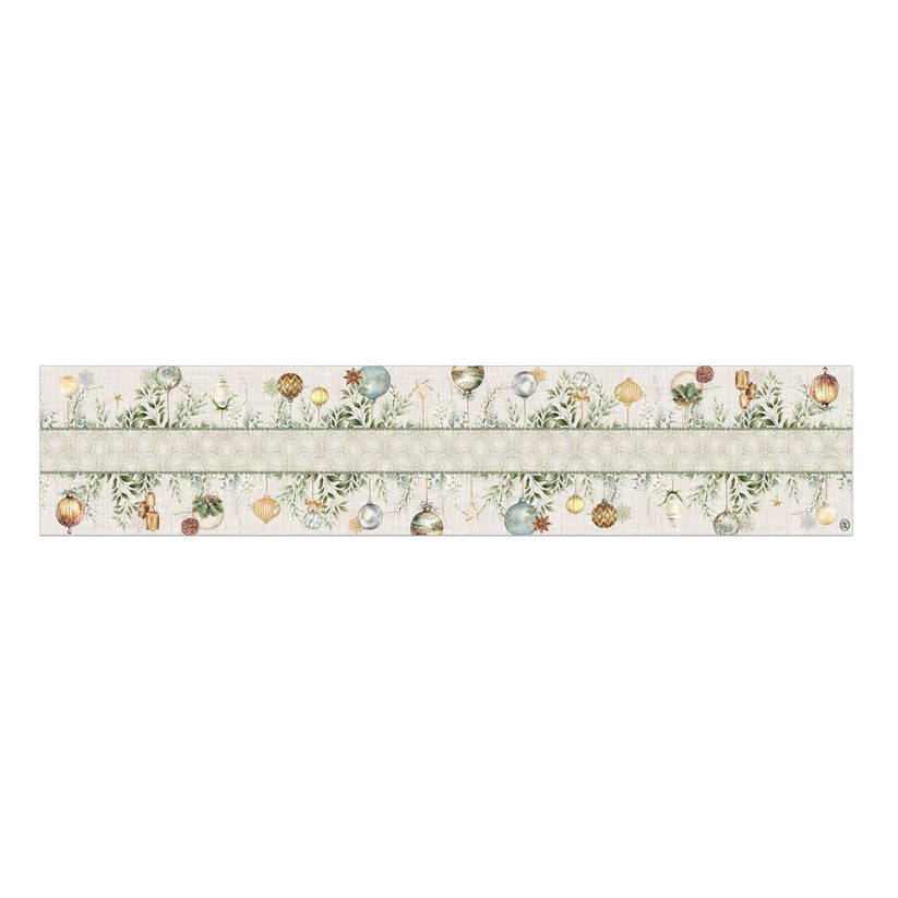 Peach On Earth Cotton Table Runner - Zinnias Gift Boutique
