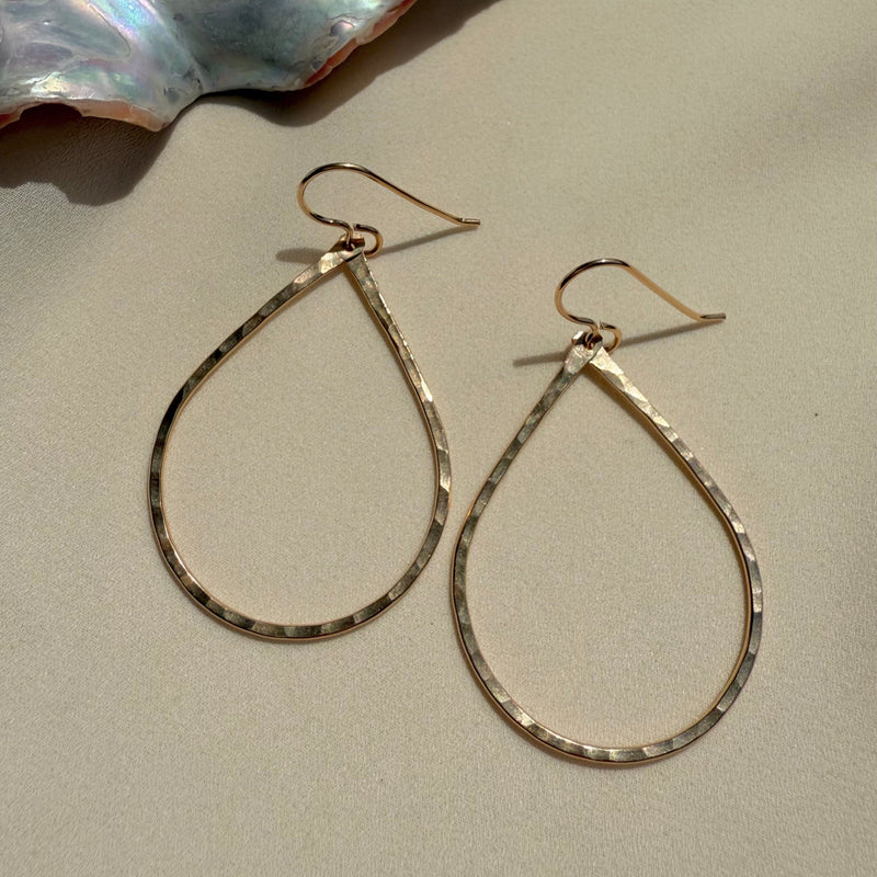 Ochre Hoop Earrings - Zinnias Gift Boutique