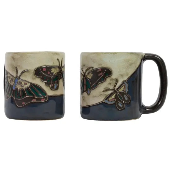 Mara Mug - Butterflies Blue - Zinnias Gift Boutique