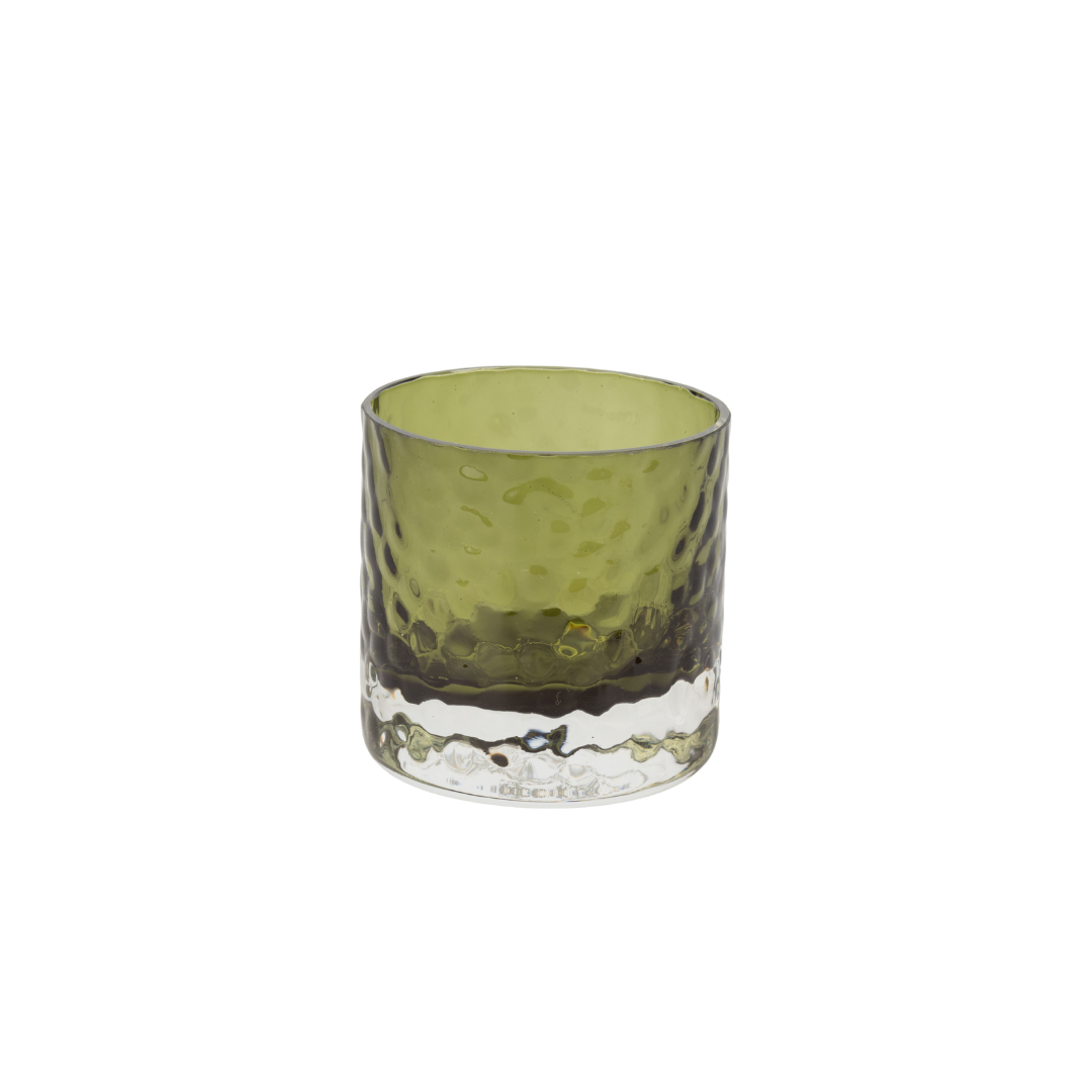 Votive/Taper Holder Glass - Zinnias Gift Boutique
