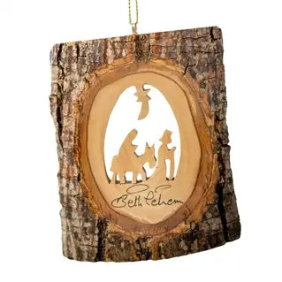 Olive Wood Ornament - Zinnias Gift Boutique