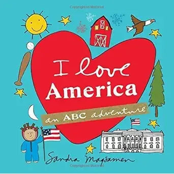 I Love America: An ABC Adventure - Zinnias Gift Boutique