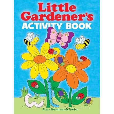Little Gardener's Activity Book - Zinnias Gift Boutique