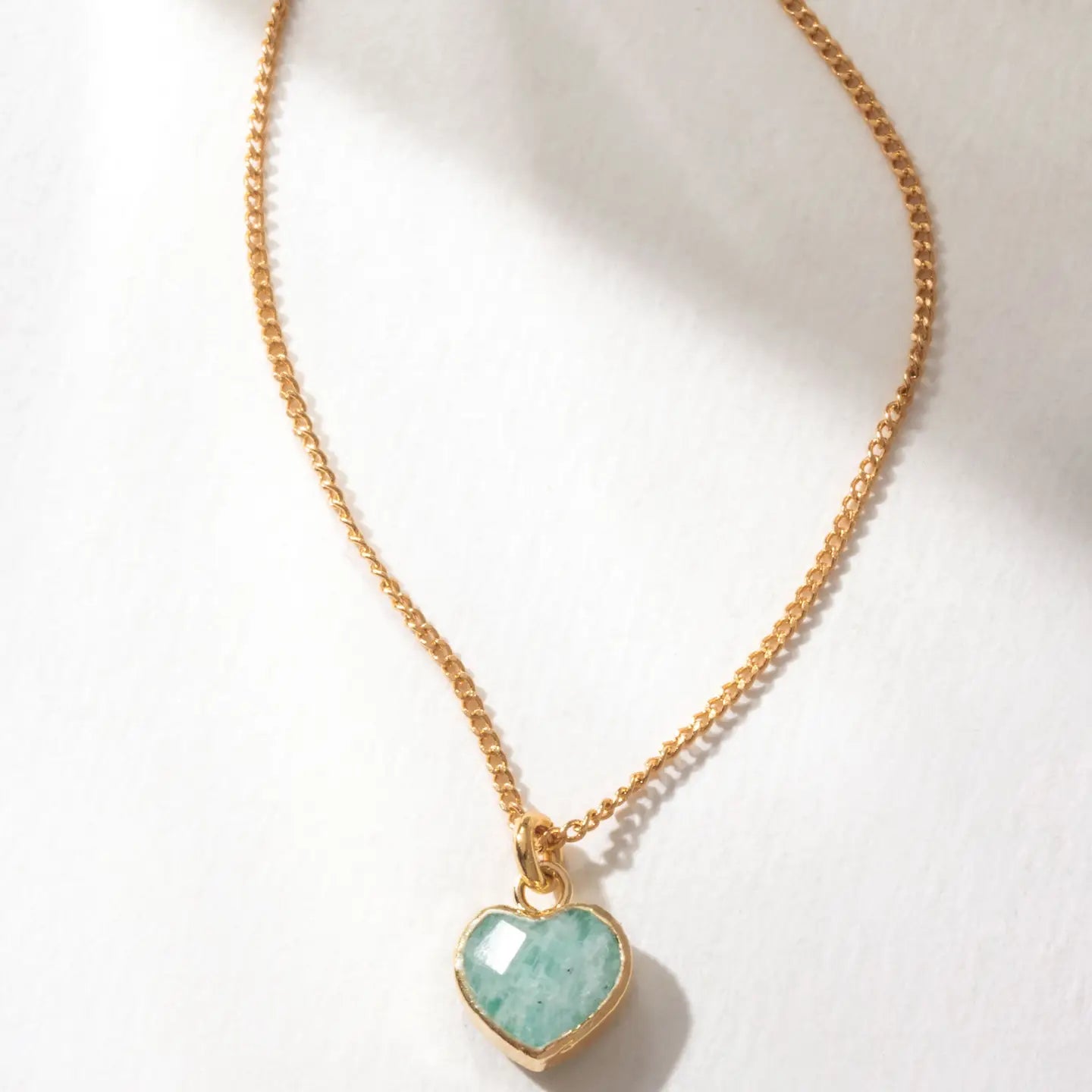 Precious Heart Birthstone Necklace - Zinnias Gift Boutique