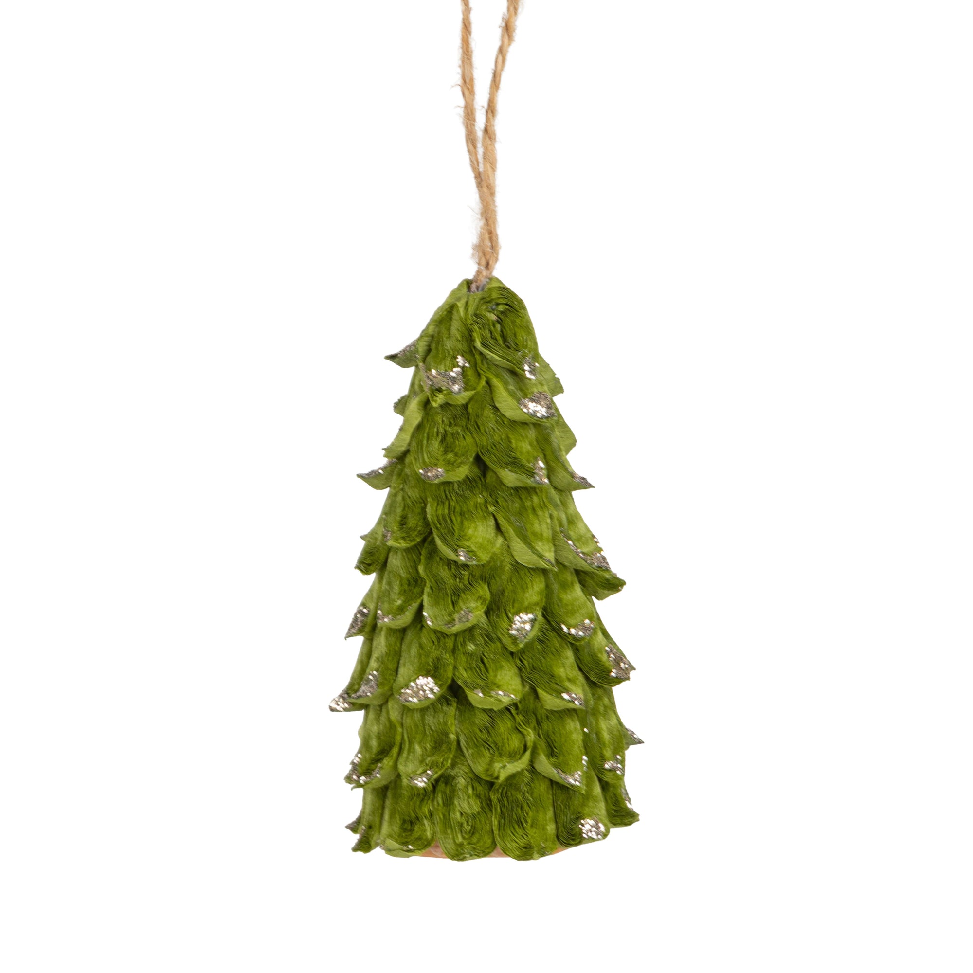 Green Pine-Tree Ornament - Zinnias Gift Boutique