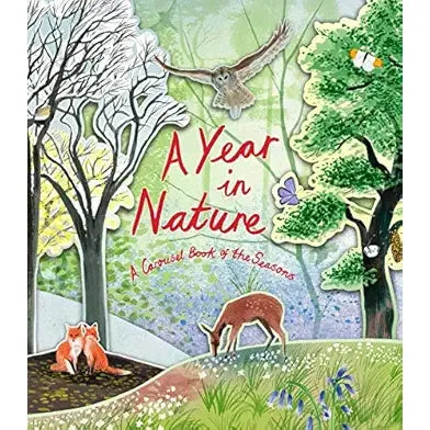 A Year in Nature: A Carousel Book of the Seasons - Zinnias Gift Boutique