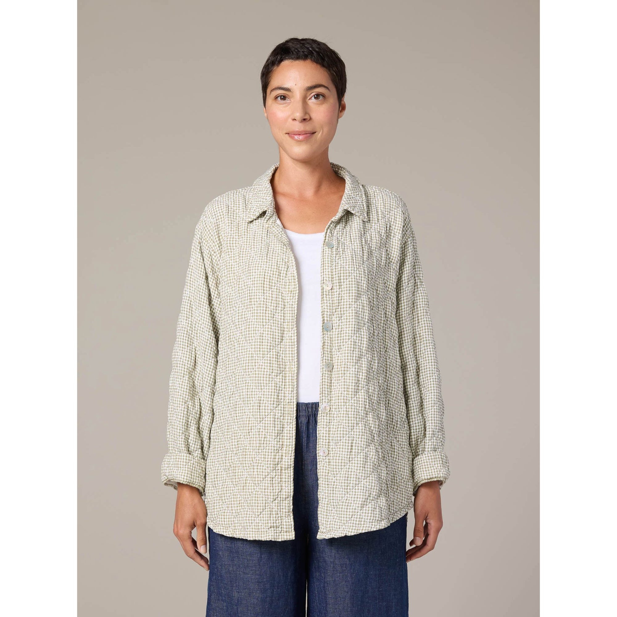 Big Shirt Jacket - Zinnias Gift Boutique