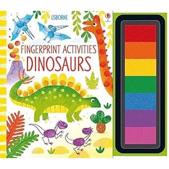 Fingerprint Activities Dinosaurs - Zinnias Gift Boutique