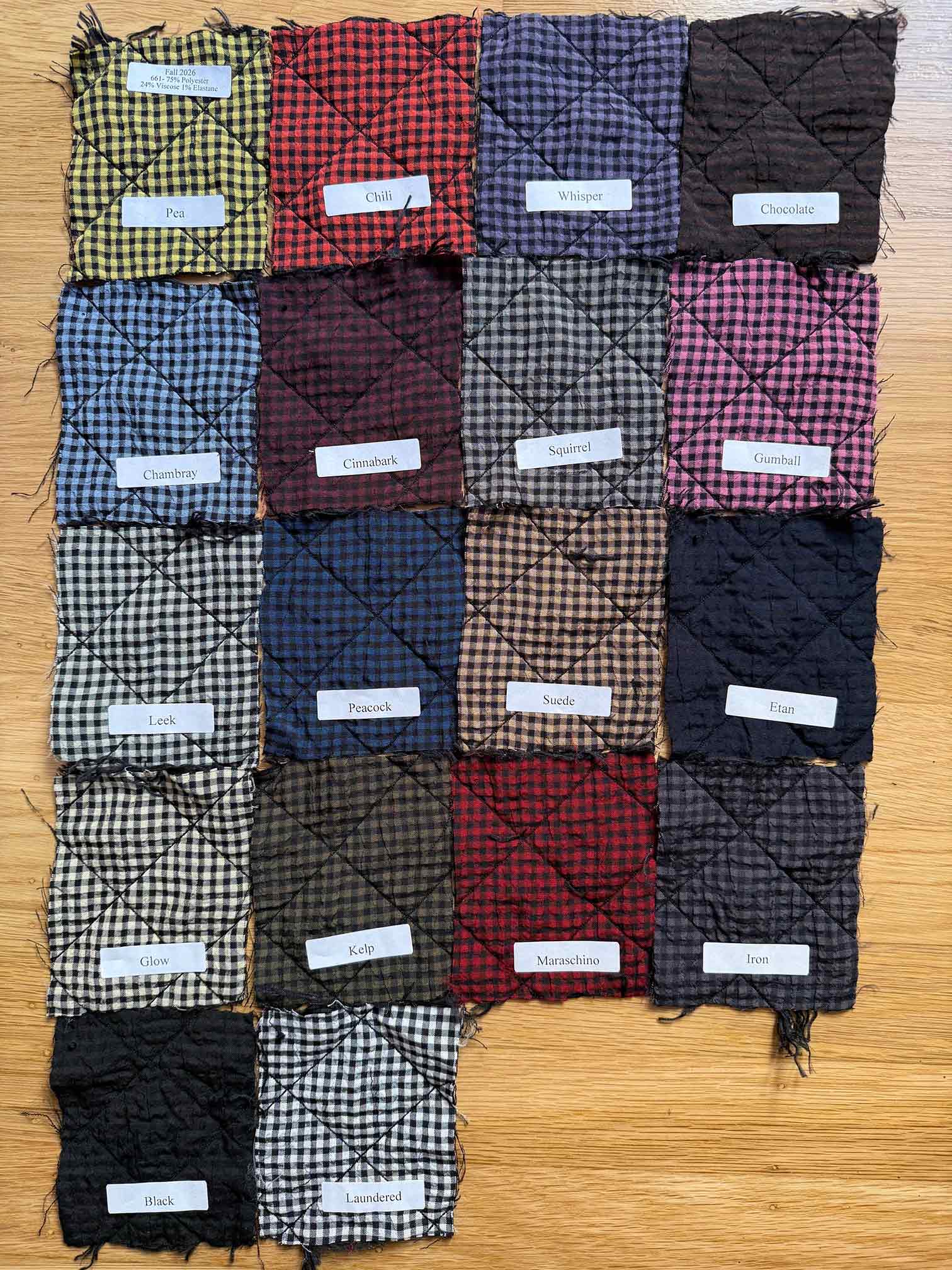 Open Check Vest