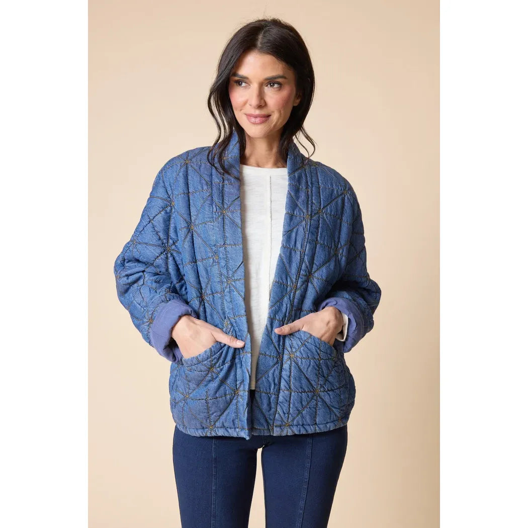 The Meridian Quilted Jacket - Zinnias Gift Boutique