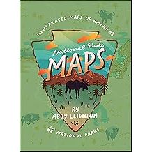 National Parks Maps - Zinnias Gift Boutique