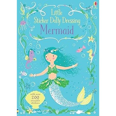 Little Sticker Dolly Dressing Mermaid - Zinnias Gift Boutique