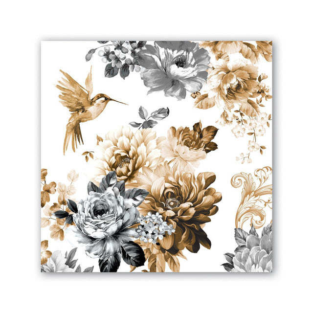 Gardenia Luncheon Napkin - Zinnias Gift Boutique