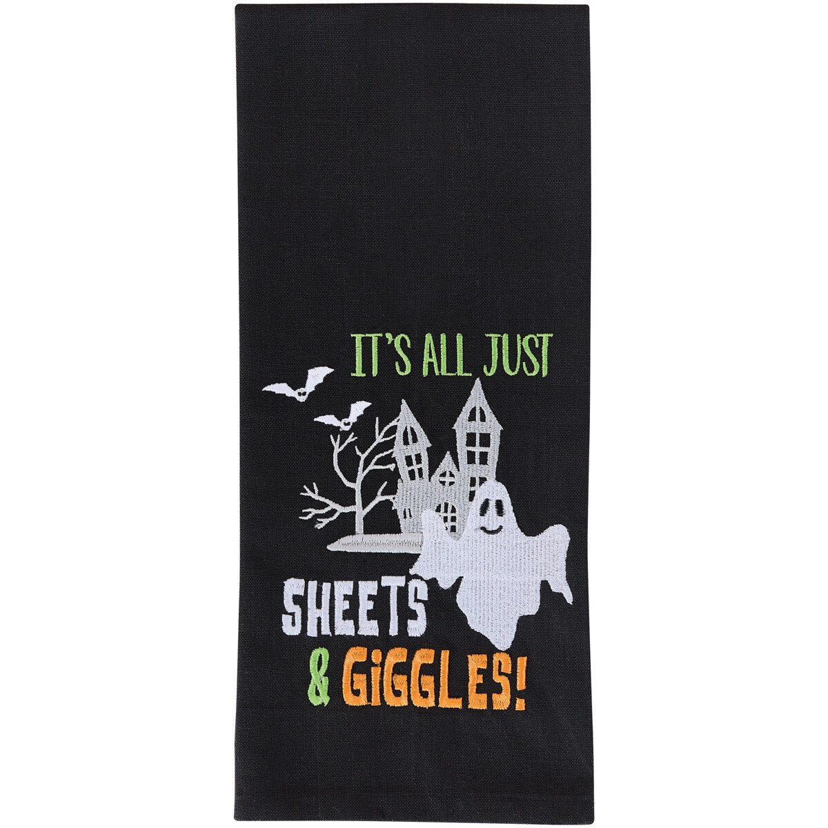 Haunt It Dishtowel - Zinnias Gift Boutique