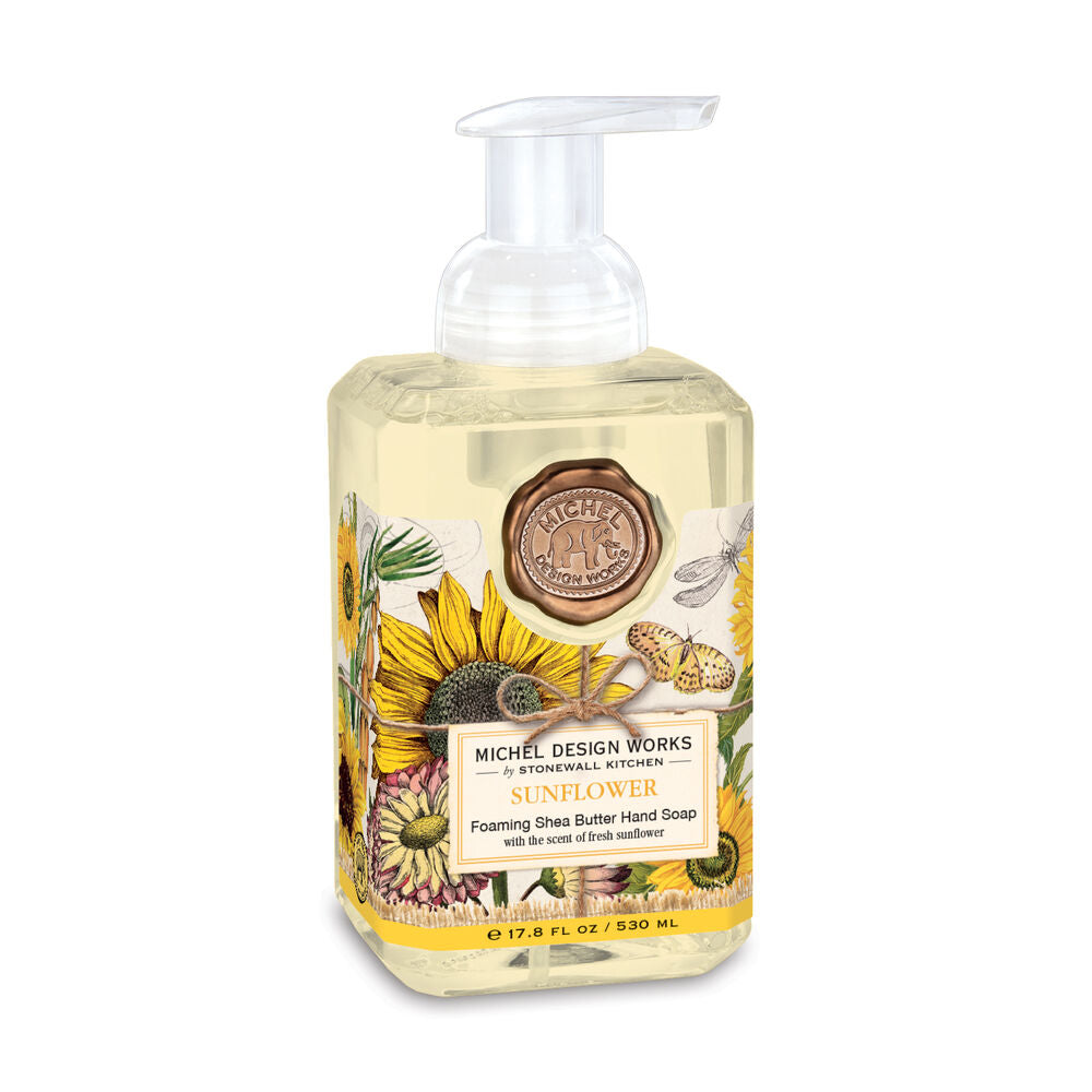 MDW Sunflower Foaming Soap - Zinnias Gift Boutique