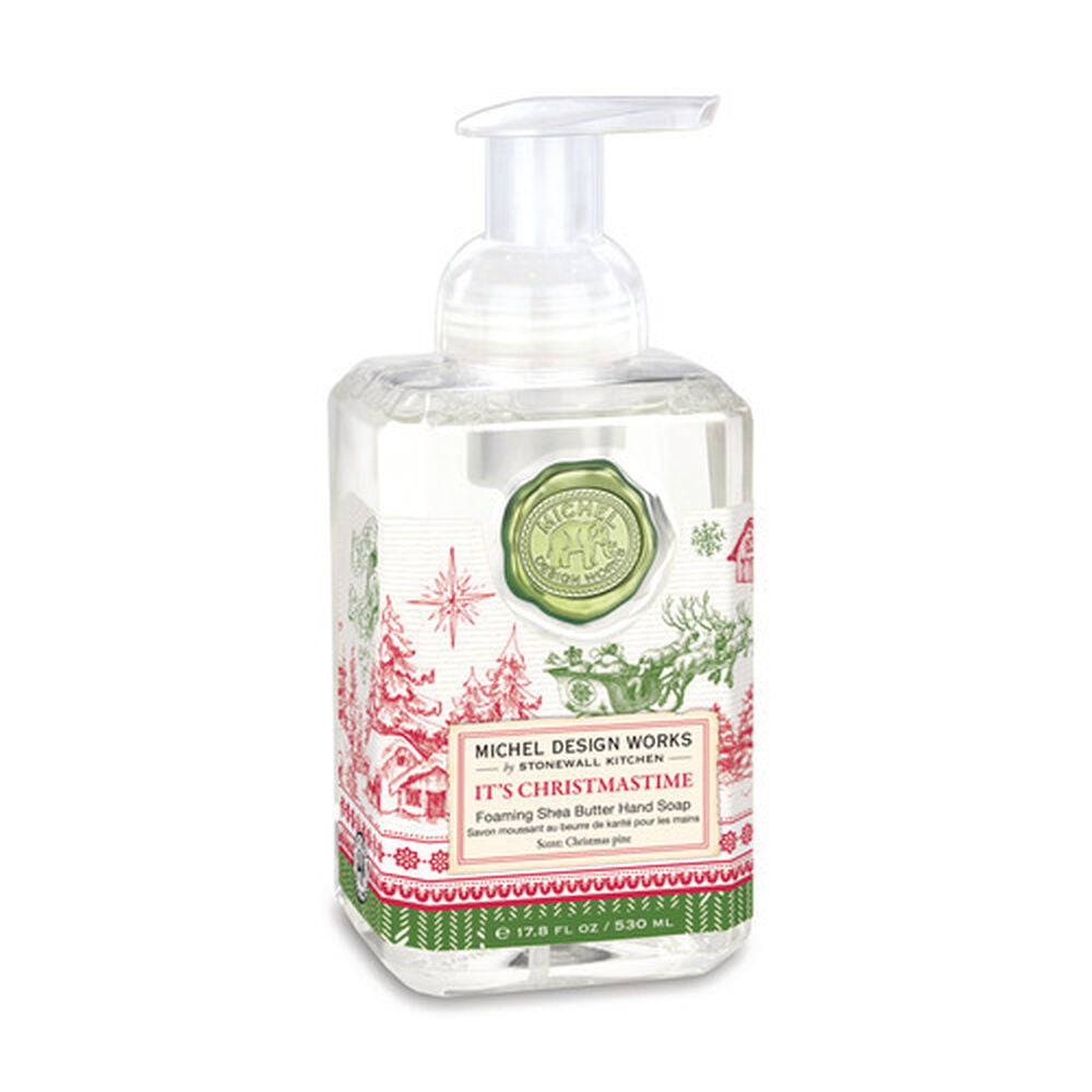 MDW It&#39;s Christmastime Foaming Soap - Zinnias Gift Boutique