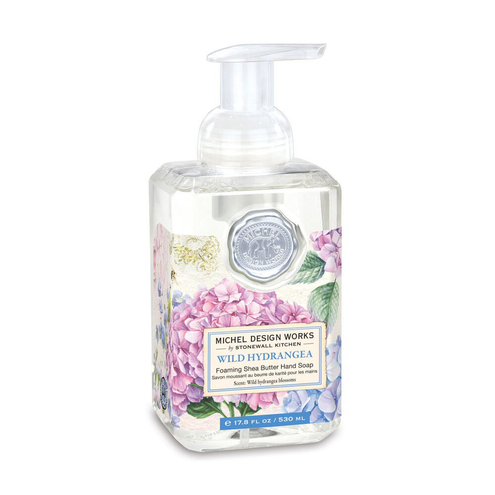 Wild Hydrangea Foaming Soap - Zinnias Gift Boutique