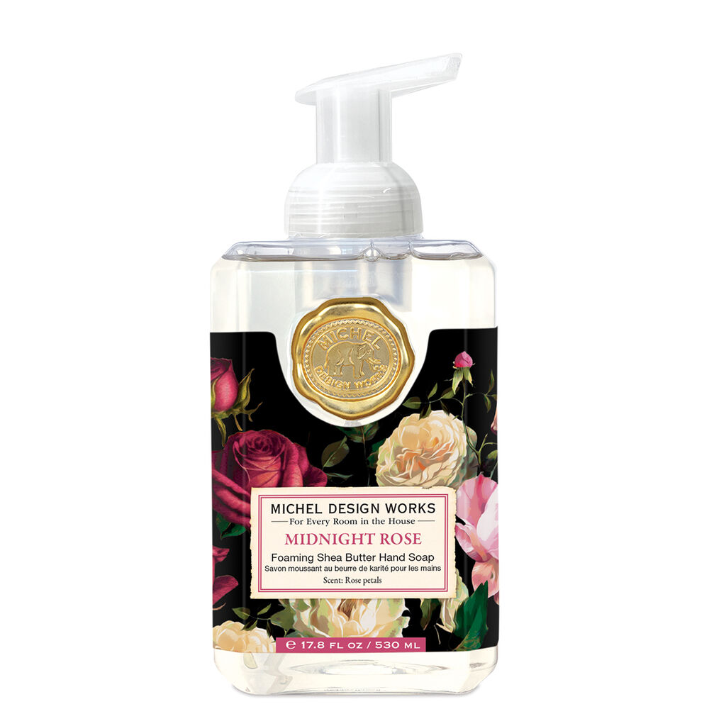 Midnight Rose Foaming Soap - Zinnias Gift Boutique