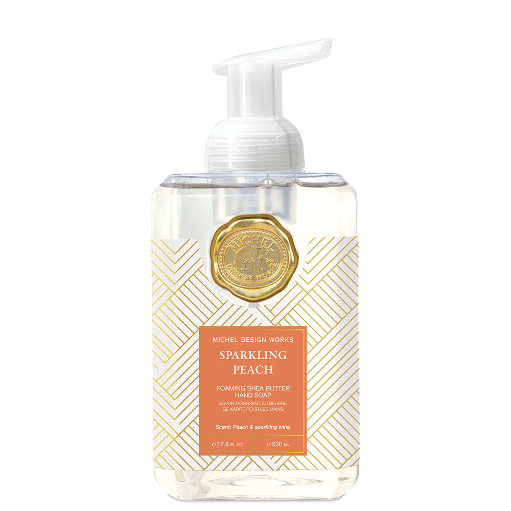 Sparkling Peach Foaming Soap - Zinnias Gift Boutique