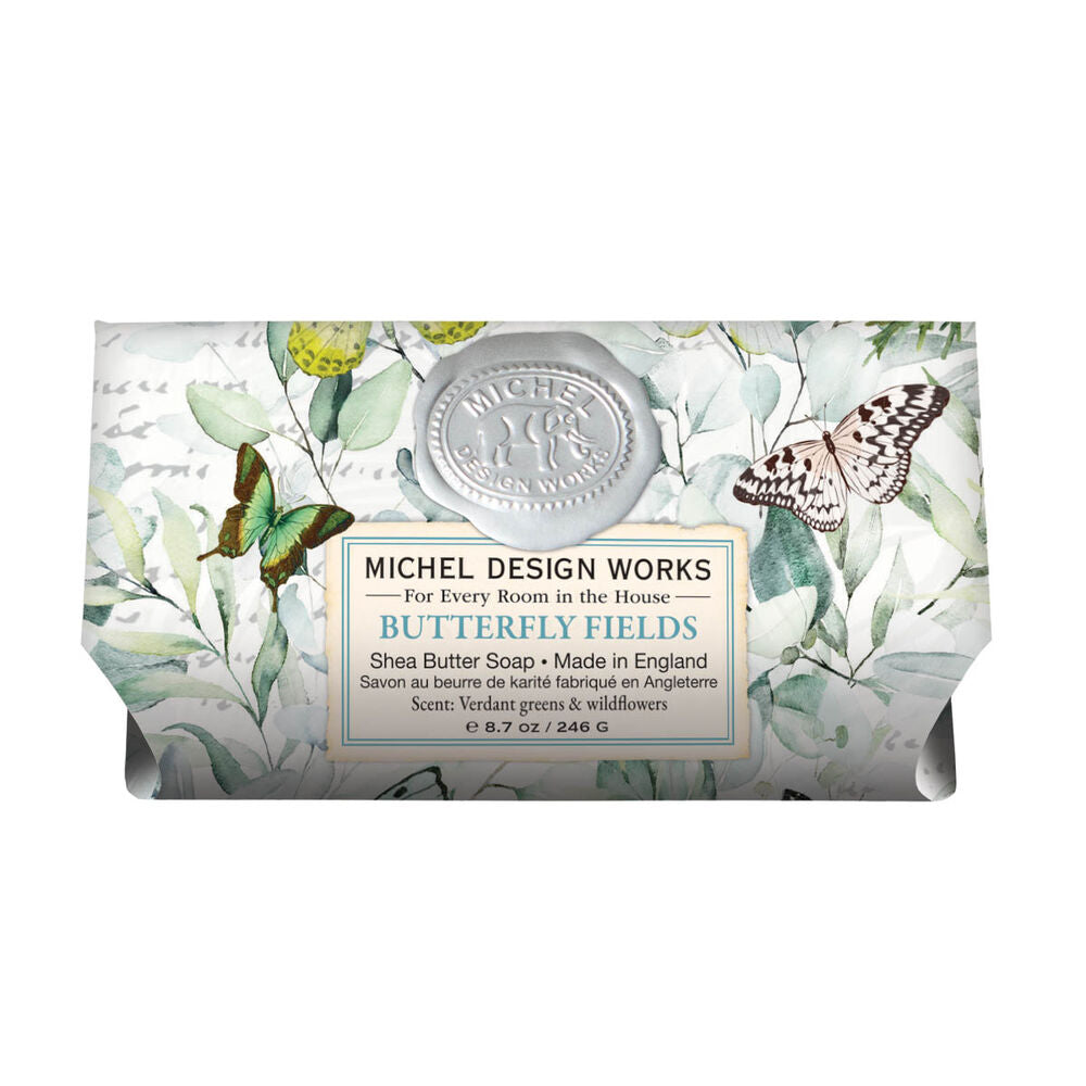 Butterfly Fields Large Bath Bar - Zinnias Gift Boutique