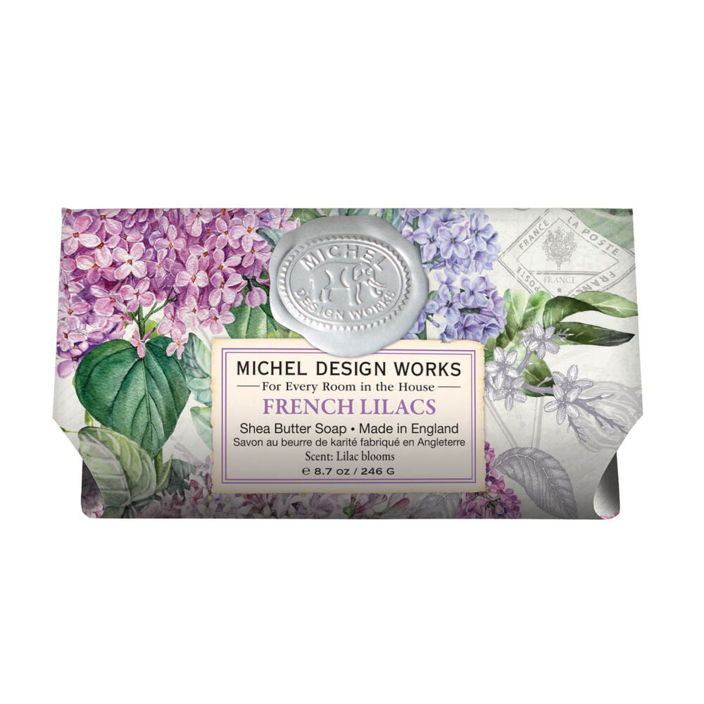 French Lilac Large Bath Bar - Zinnias Gift Boutique