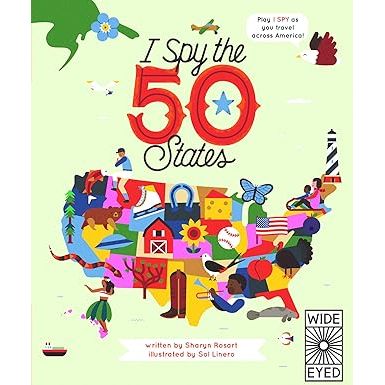 I Spy the 50 States - Zinnias Gift Boutique