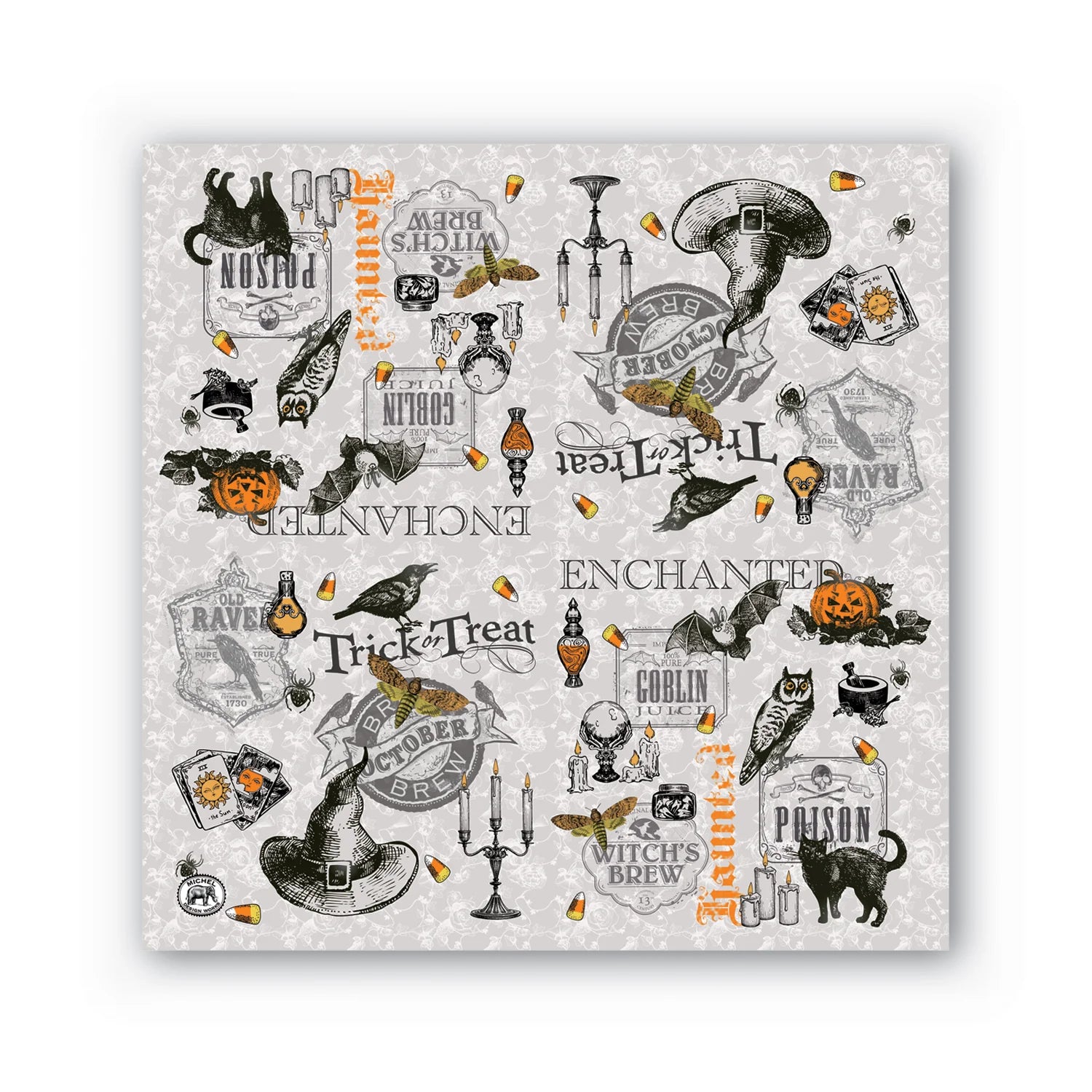 Trick or Treat Cocktail Napkin - Zinnias Gift Boutique