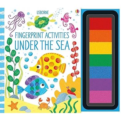 Fingerprint Activities Under the Sea - Zinnias Gift Boutique