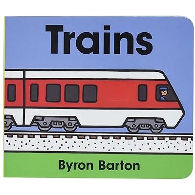 Trains Board Book - Zinnias Gift Boutique