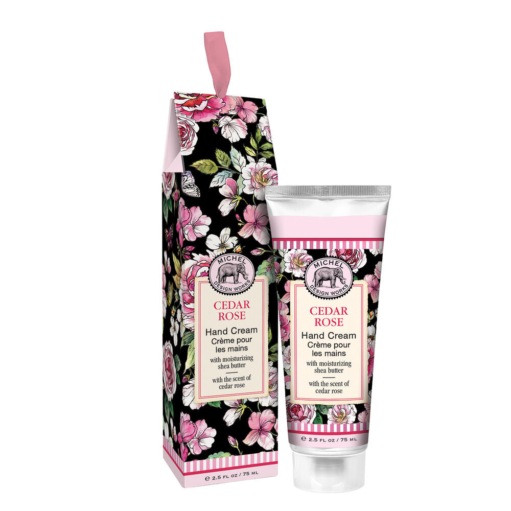 Cedar Rose Hand Cream 2.5 fl oz - Zinnias Gift Boutique