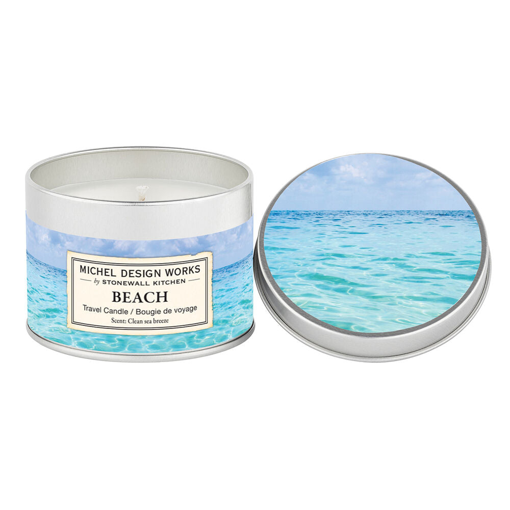 Beach Travel Candle - Zinnias Gift Boutique