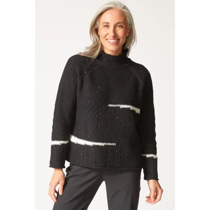 The Harvest Sweater - Black - Zinnias Gift Boutique