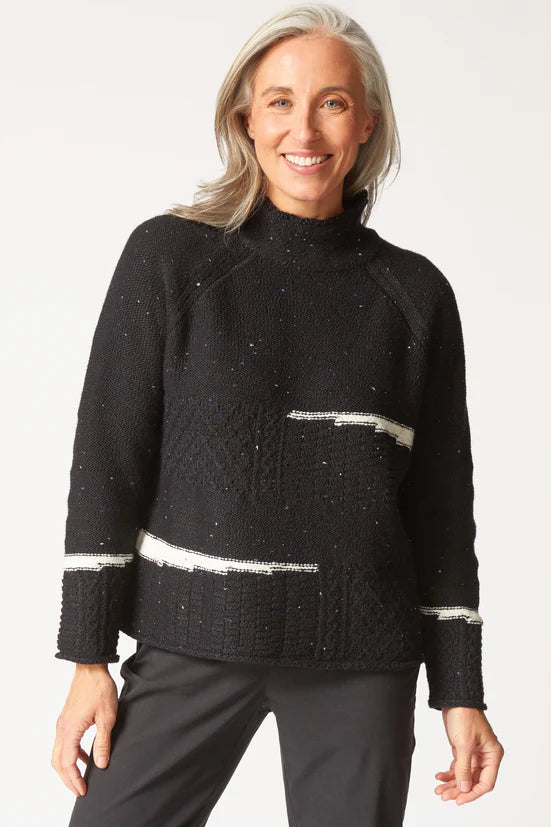 The Harvest Sweater - Black