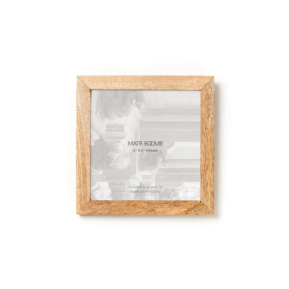 6x6 Wood Quilling Card Frame - Zinnias Gift Boutique