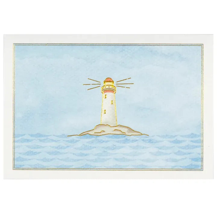 Note Card Lighthouse - Zinnias Gift Boutique