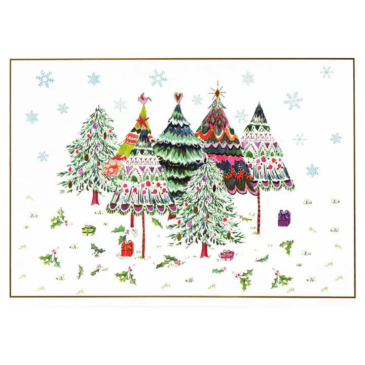 Deluxe Boxed: Merry Evergreens - Zinnias Gift Boutique