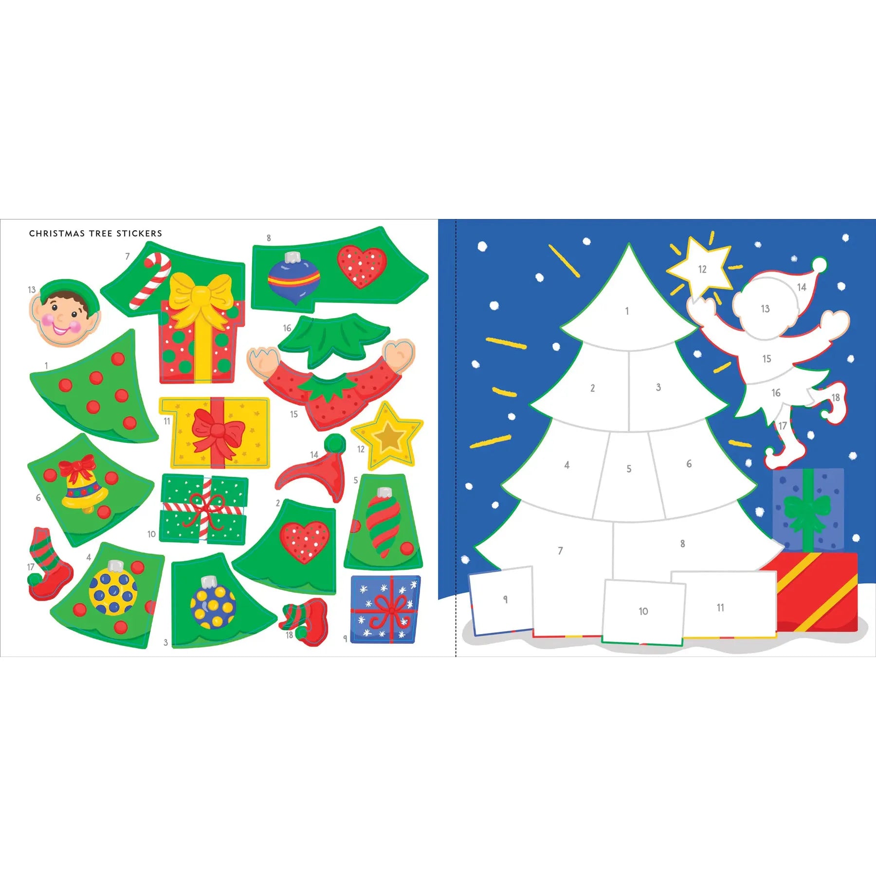 Color-By-Sticker Christmas - Zinnias Gift Boutique