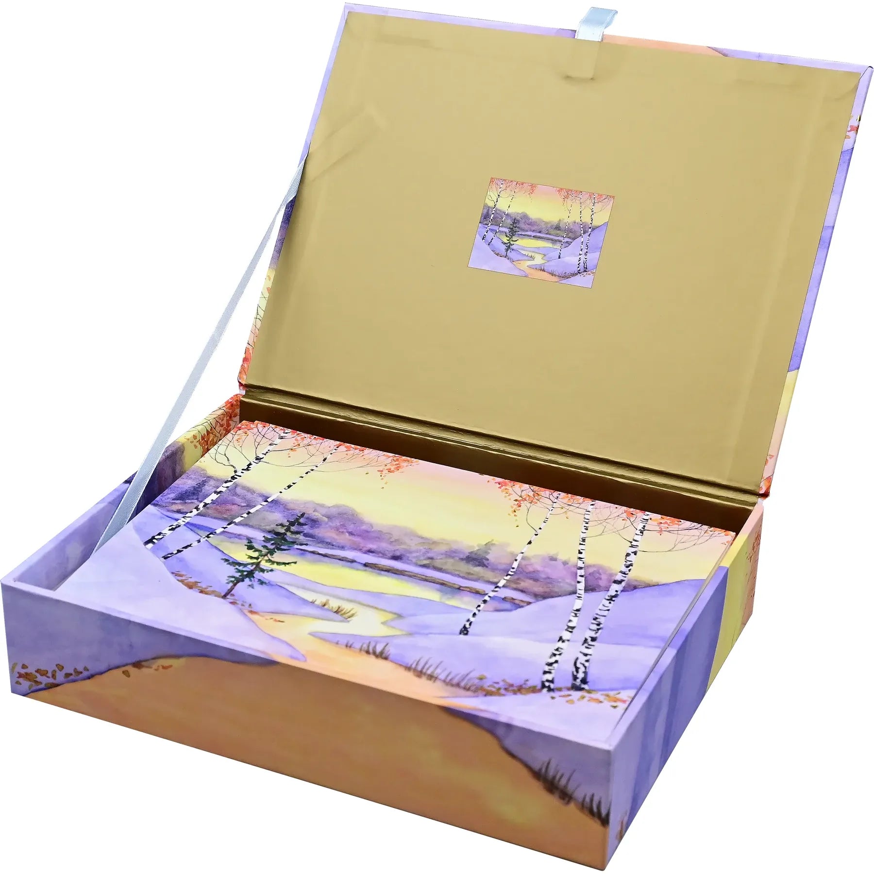 Deluxe Boxed: Winter Sunrise - Zinnias Gift Boutique