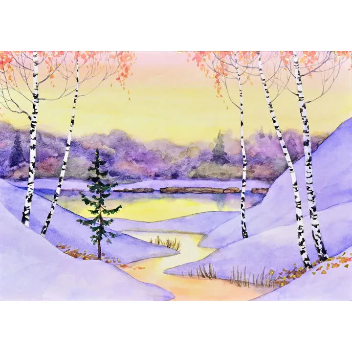 Deluxe Boxed: Winter Sunrise - Zinnias Gift Boutique