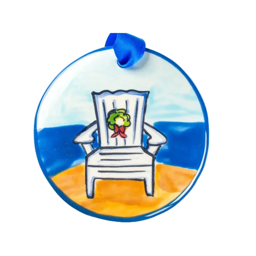 Ornament 2026 Hand Painted - Zinnias Gift Boutique